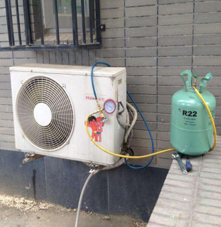 嫩江空调加氟